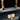 Abby - Italian Leather Croc Embossed Bag - Black