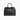 Cara - Leather Handbag with Barrel Clasp