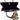 Cara - Leather Handbag with Barrel Clasp