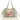 Palm Bead Embellished Tote