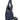 Mila - Italian Leather Navy Tote bag