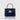 Abby - Italian Leather Croc Embossed Bag - Black
