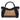 Tessa - Cowhide Leather and Plaid Canvas Bag