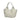 Mila - Italian Leather Beige Tote Bag